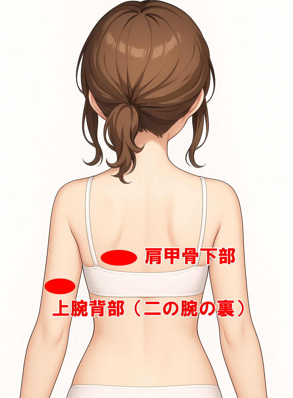 キャリパー法測定部位